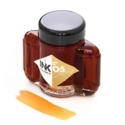 Maiora Premium Fountain Pen Ink Bottle, Orange, 67ml
