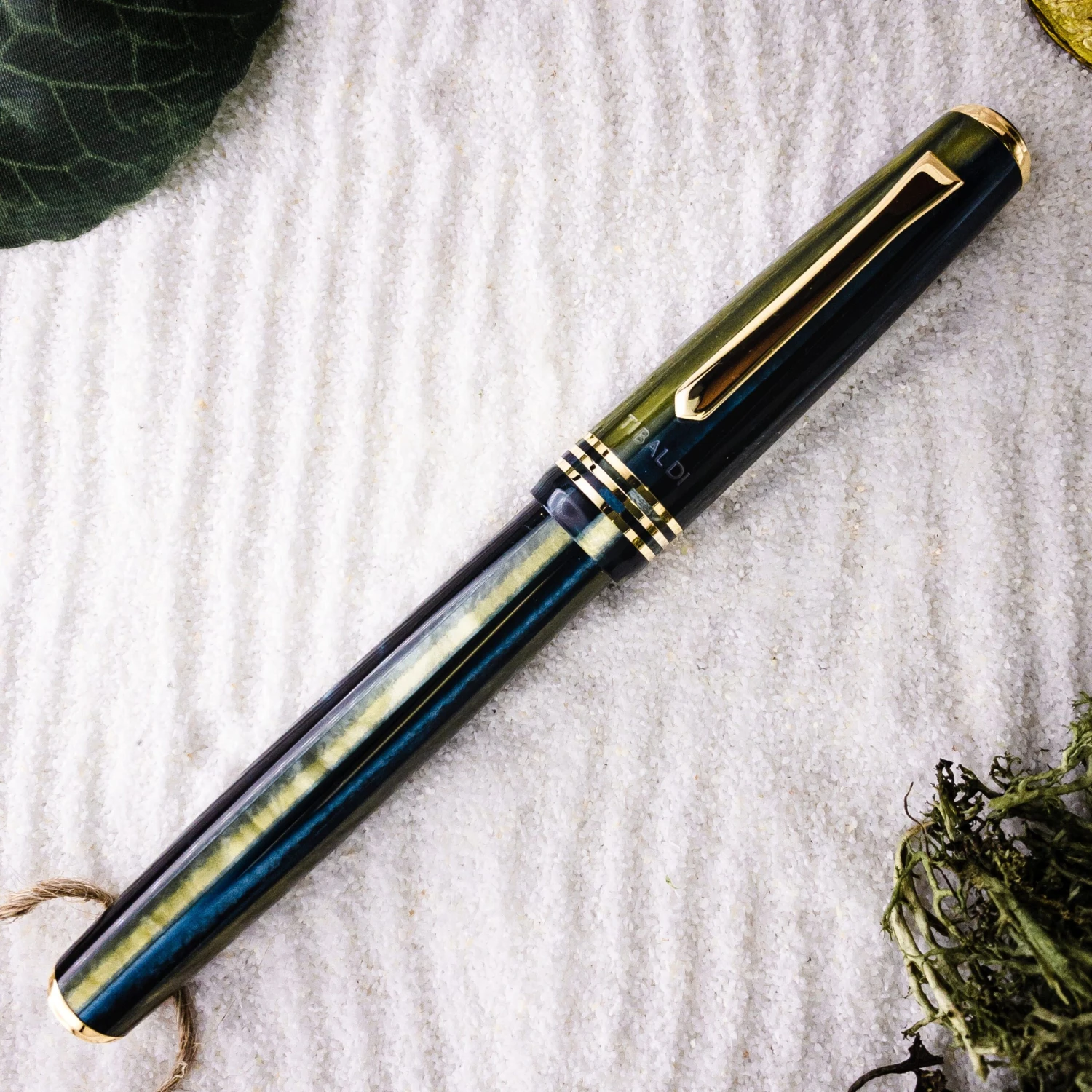 Tibaldi N60 Retro Zest Rollerball Pen, Gold Trim 2 Tibaldi N60 Retro Zest Rollerball Pen, Gold Trim - Image 2