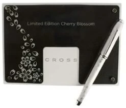 Cross® Cross Townsend Limited Edition Cherry Blossom Rollerball Pen, Brushed Platinum -Famous Pen Shop 41xBj5 wUVL. AC