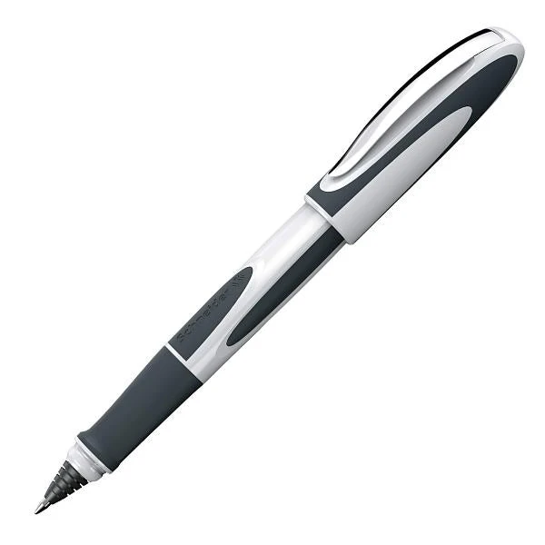 Schneider® Schneider Ray Cartridge Filled Rollerball Pen, White & Dark Gray 1 Schneider® Schneider Ray Cartridge Filled Rollerball Pen, White & Dark Gray
