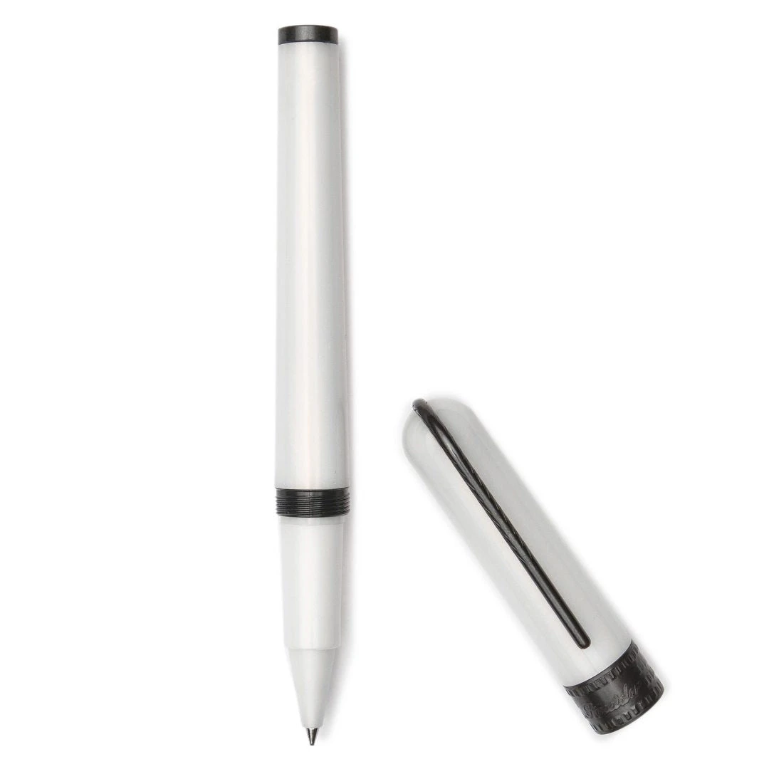 Pineider Metropolis Rollerball Pen, White 1 Pineider Metropolis Rollerball Pen, White