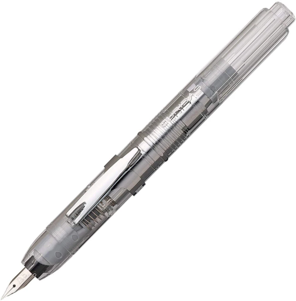 Platinum Curidas Retractable Fountain Pen, Prism Crystal 1 Platinum Curidas Retractable Fountain Pen, Prism Crystal