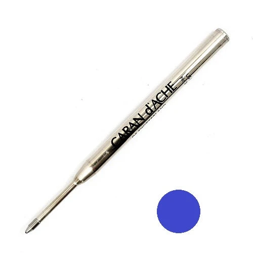 Caran D'Ache Goliath Ballpoint Pen Refills, Blue Fine 1 Caran D'Ache Goliath Ballpoint Pen Refills, Blue Fine
