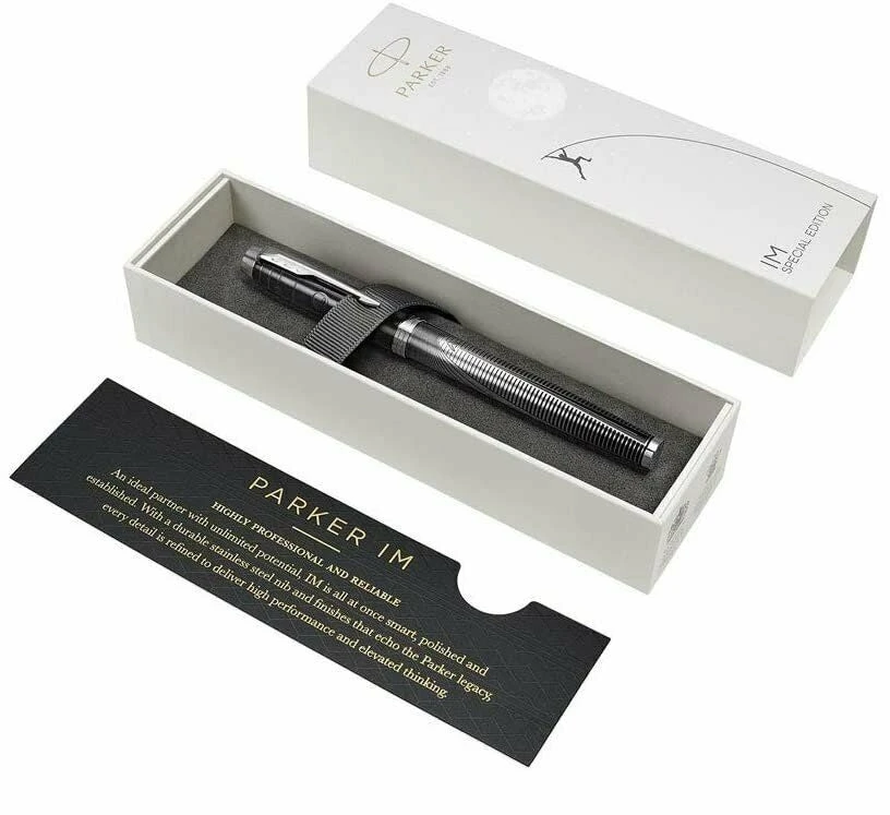 Parker® Parker IM Special Edition Fountain Pen, Metallic Pursuit, Medium Nib 2 Parker® Parker IM Special Edition Fountain Pen, Metallic Pursuit, Medium Nib - Image 2