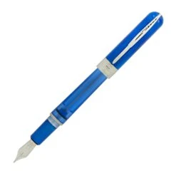 Pineider Avatar Twin Tank Touchdown Fountain Pen, Neptune Blue