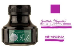Monteverde 90ml Emotion Fountain Pen Ink Bottle, Gratitude Magenta