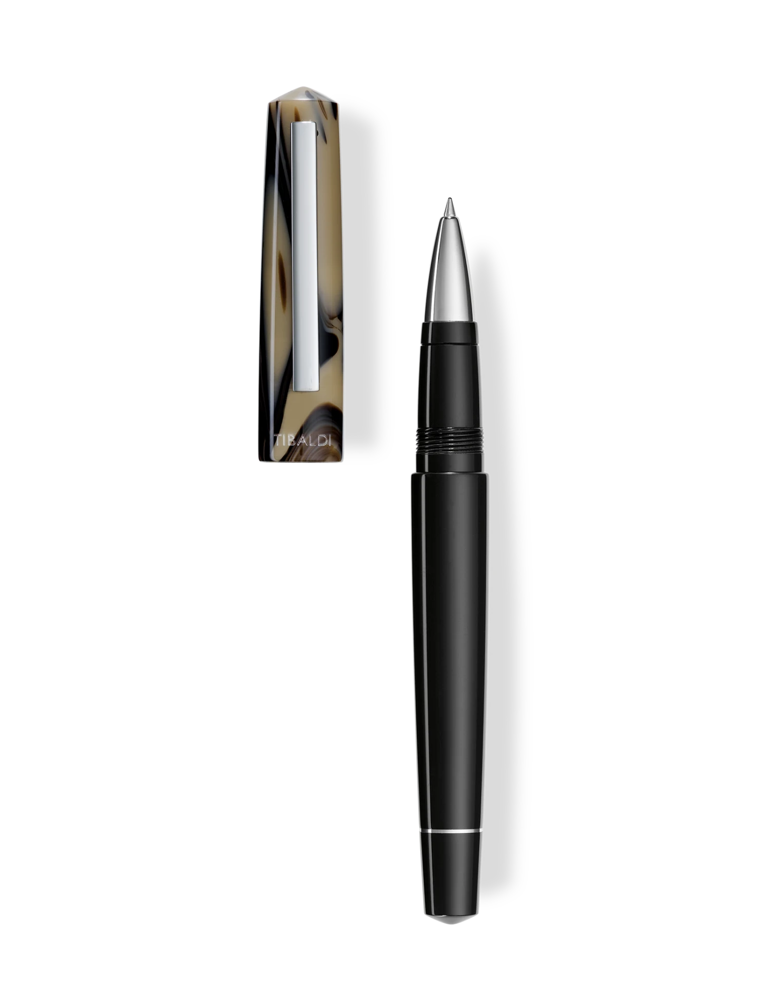 Tibaldi Infrangibile Taupe Grey Rollerball Pen 1 Tibaldi Infrangibile Taupe Grey Rollerball Pen