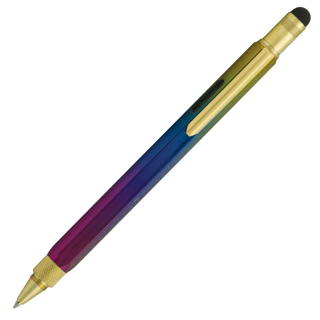 Monteverde 9 In 1 One Touch Tool Ballpoint Pen & Stylus, Rainbow 1 Monteverde 9 In 1 One Touch Tool Ballpoint Pen & Stylus, Rainbow