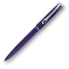 Diplomat Traveller Ballpoint Pen, Deep Purple & Chrome