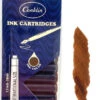 Conklin Fountain Pen Ink Cartridges, 12 Pack, Brown