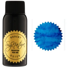 Robert Oster Fountain Pen Ink Bottle, 50ml, Australian Opal Blue
