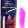 Conklin Fountain Pen Ink Cartridges, 12 Pack, Pink