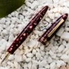 Tibaldi Bononia Limited Edition Vintage Pomegranate Fountain Pen, 18k Nib