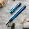 Tibaldi N60 Limited Edition Rollerball Pen, Bora Bora, Palladium Trim