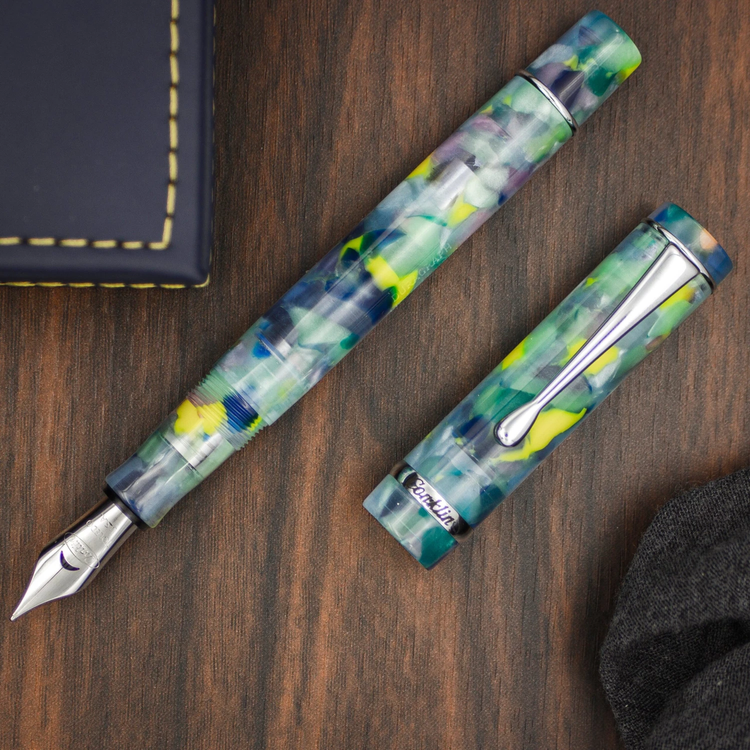 Conklin Duragraph Limited Edition 1898 Fountain Pen, Lemon Zest 1 Conklin Duragraph Limited Edition 1898 Fountain Pen, Lemon Zest