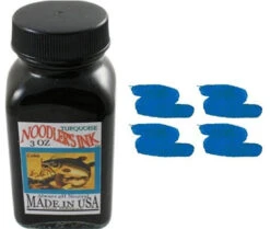 Noodlers Fountain Pen Ink Bottle - Turquoise