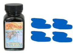 Noodlers Fountain Pen Ink Bottle - Eel Blue
