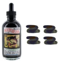 Noodlers Fountain Pen Ink Bottle - 4.5 Oz Bulletproof Black